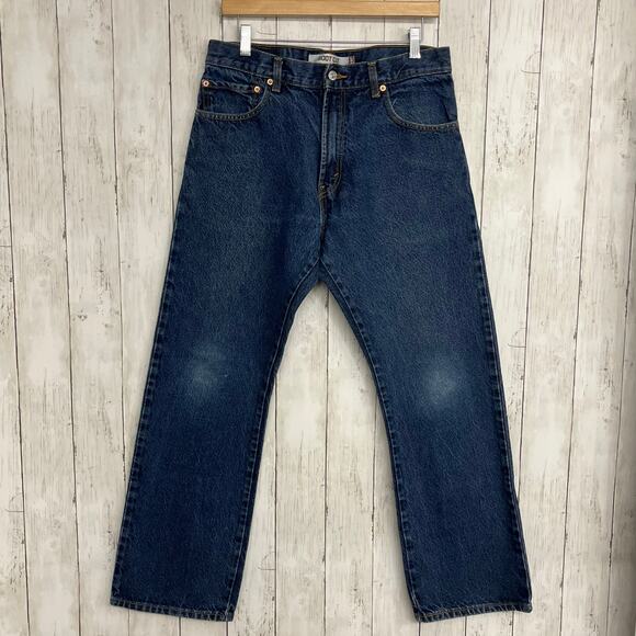 Levi's 517 Dark Wash Bootcut Denim Jeans 33 - Picture 1 of 12